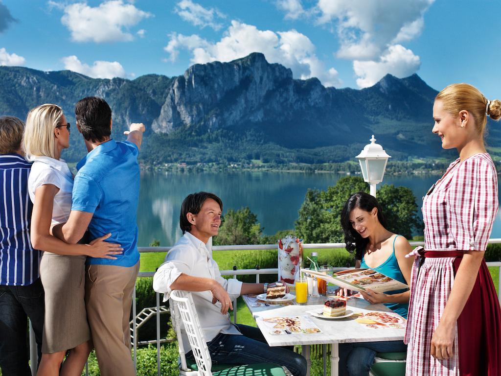 Landzeit Motor-Hotel Mondsee Exteriör bild